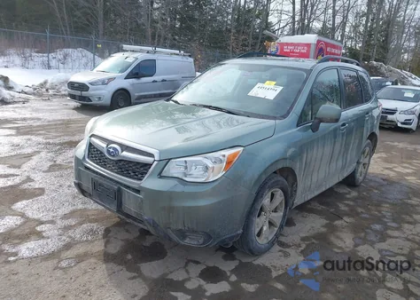 2015 Subaru Forester 2.5I Premium z USA, uszkodzony, nr VIN JF2SJADC4FH815636